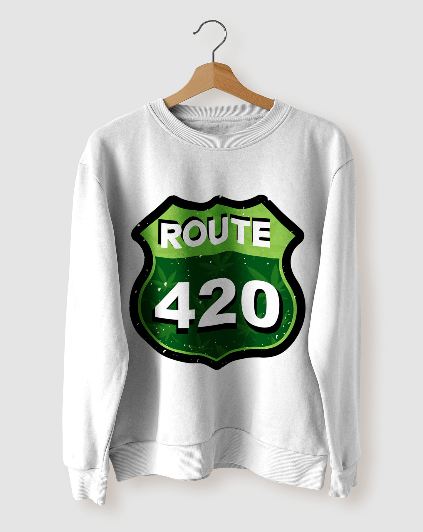 
                  
                    ROUTE 420 <br> sweatshirt <br><br>
                  
                